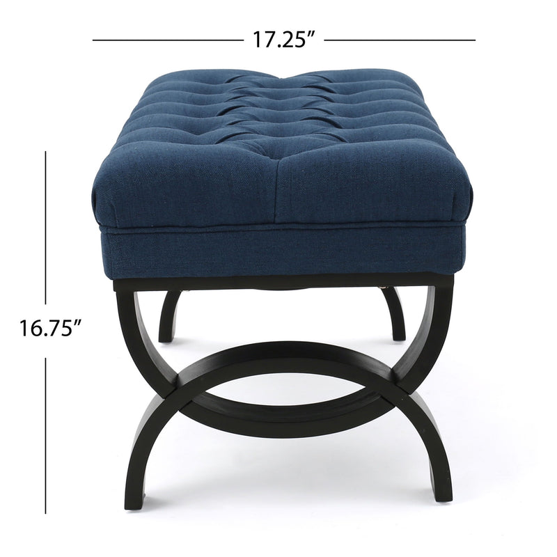 Hilton - Ottoman Bench Classic Style - R&R Furniture Gallery (Fountain Valley, CA)