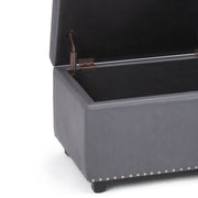 Hamilton - Upholstered Storage Ottoman - R&R Furniture Gallery (Fountain Valley, CA)