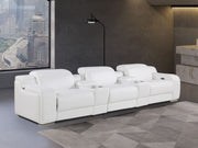 1116 - 5-Piece Modular Power Reclining Sofa In With 3 Power Recliners & Power Headrests - R&R Furniture Gallery (Fountain Valley, CA)