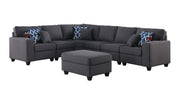 Cooper - Comfort Sectional Sofa With Ottomans And Cupholder - R&R Furniture Gallery (Fountain Valley, CA)