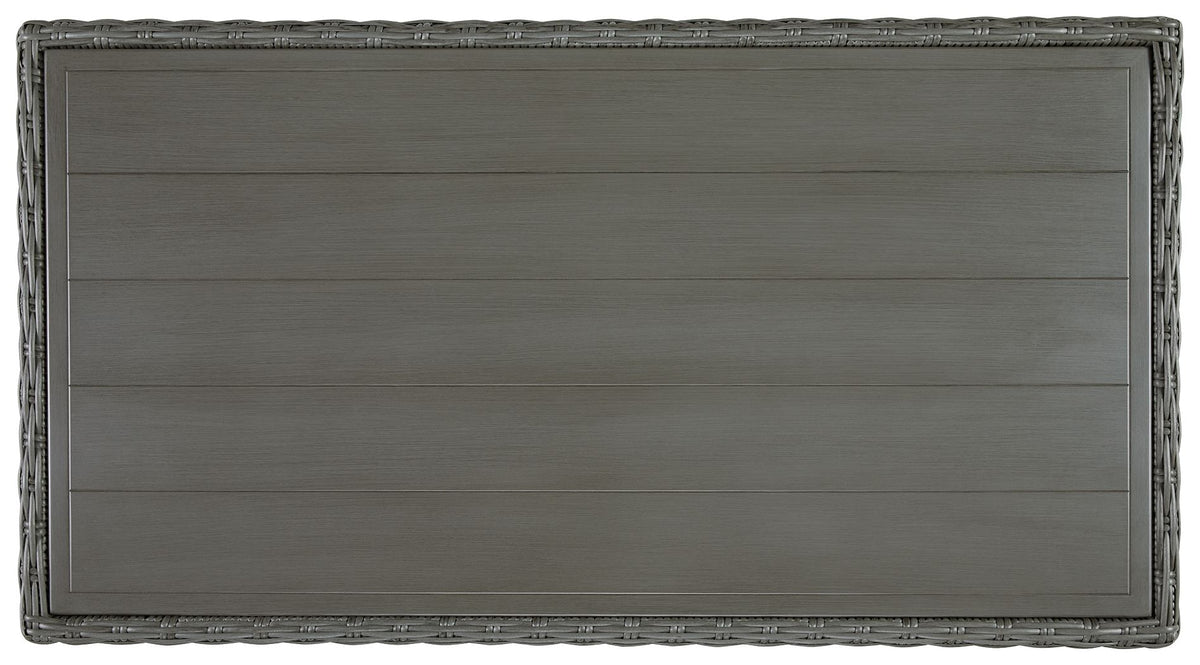 Elite Park - Rectangular Cocktail Table - Gray - R&R Furniture Gallery (Fountain Valley, CA)