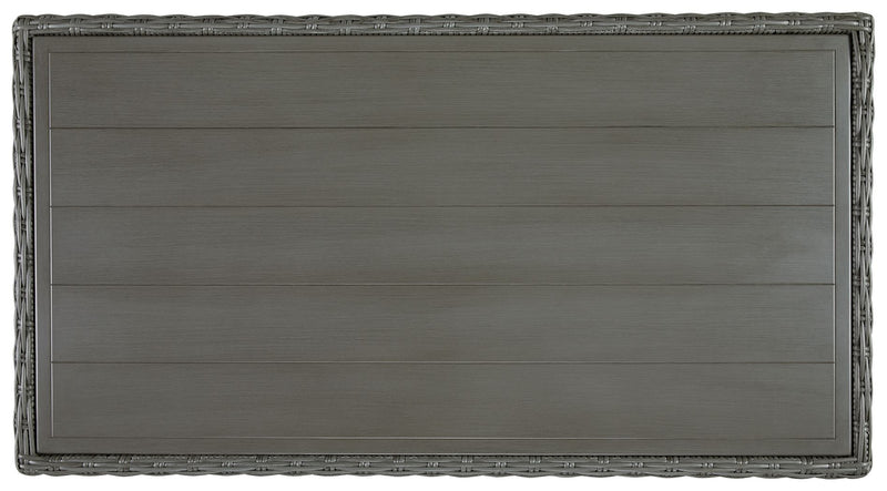 Elite Park - Rectangular Cocktail Table - Gray - R&R Furniture Gallery (Fountain Valley, CA)