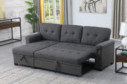 Lucca - Reversible Sleeper Sectional Sofa With Storage Chaise - R&R Furniture Gallery (Fountain Valley, CA)