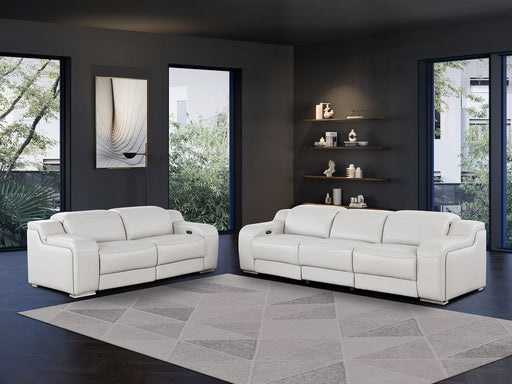 1116 - 5-Piece Modular Power Reclining Sofa And Loveseat Set In With 4 Power Recliners & Power Headrests - R&R Furniture Gallery (Fountain Valley, CA)