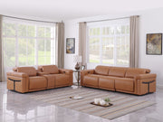 1126 - 6-Piece Modular Power Reclining Sofa And Console Loveseat Set In With 5 Power Recliners & Power Headrests - R&R Furniture Gallery (Fountain Valley, CA)