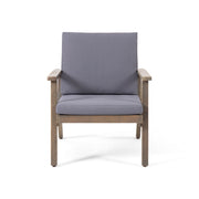 Outdoor Club Chair With Cushion - R&R Furniture Gallery (Fountain Valley, CA)