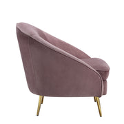 Abey - Sofa - Pink Velvet - R&R Furniture Gallery (Fountain Valley, CA)