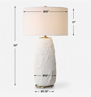Vida - White Table Lamp
