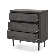 Nystrom - Mid Century Modern 3 Drawer Chest - R&R Furniture Gallery (Fountain Valley, CA)