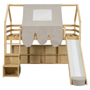 Loft Bed With House Shaped Frame And Tent - R&R Furniture Gallery (Fountain Valley, CA)