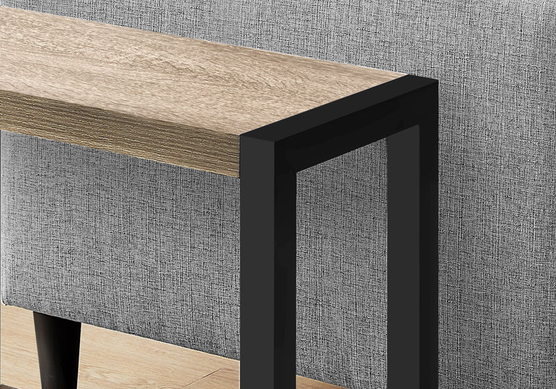 Accent Side Table, Narrow, Small, 2 Tier, Contemporary And Modern - R&R Furniture Gallery (Fountain Valley, CA)