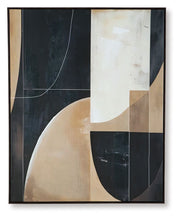Ewanford - Wall Art - Black / Brown / Tan - R&R Furniture Gallery (Fountain Valley, CA)