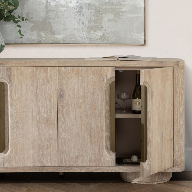 Tiber - 4 Door Buffet - R&R Furniture Gallery (Fountain Valley, CA)