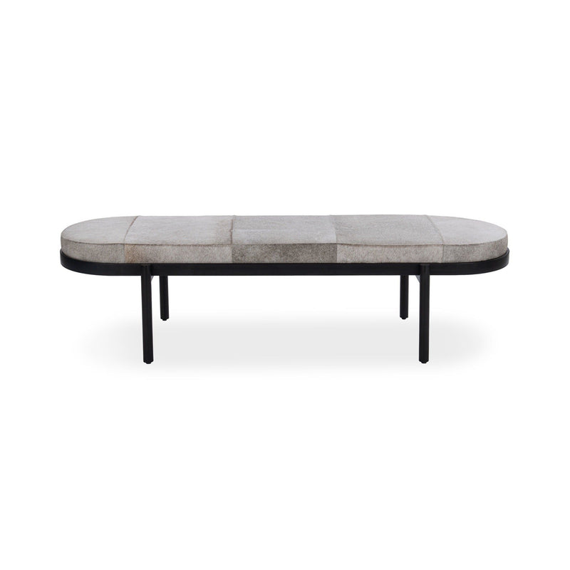 Evelyn - Accent Bench - Sparrow Gray - R&R Furniture Gallery (Fountain Valley, CA)