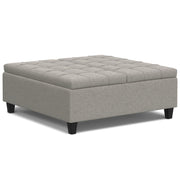 Harrison - Upholstered Coffee Table Storage Ottoman - R&R Furniture Gallery (Fountain Valley, CA)