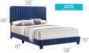 Channel Tufted Bed - R&R Furniture Gallery (Fountain Valley, CA)