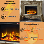 Dresden - Fireplace - R&R Furniture Gallery (Fountain Valley, CA)