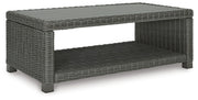 Elite Park - Rectangular Cocktail Table - Gray - R&R Furniture Gallery (Fountain Valley, CA)