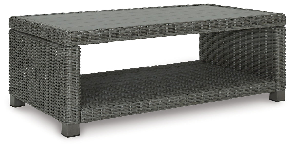 Elite Park - Rectangular Cocktail Table - Gray - R&R Furniture Gallery (Fountain Valley, CA)