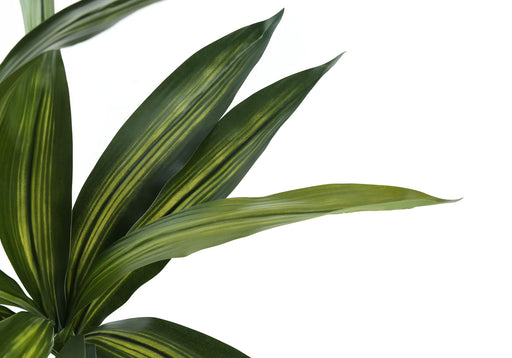51" Tall, Artificial Plant, Dracaena Tree, Indoor, Faux, Fake, Floor, Greenery, Potted, Real Touch, Decorative - Green / Black - R&R Furniture Gallery (Fountain Valley, CA)