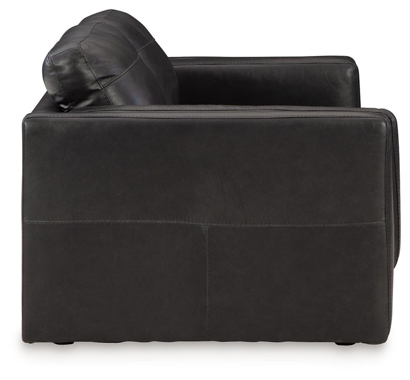 Amiata - Loveseat - Onyx - R&R Furniture Gallery (Fountain Valley, CA)