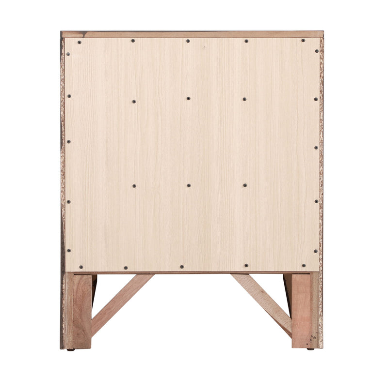 Modern design accent nightstand by Glory Furniture featuring a sleek wooden finish and minimalist style.