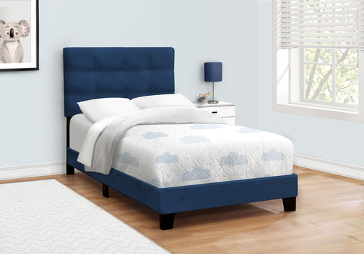 Bed, Upholstered, Frame Only, Transitional - R&R Furniture Gallery (Fountain Valley, CA)