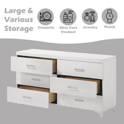 Casilda - Dresser - White - R&R Furniture Gallery (Fountain Valley, CA)