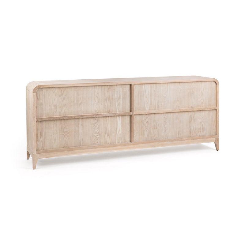 Classic Home Waverly buffet cabinet with wooden finish and elegant design, featuring multiple storage compartments and decorative details.