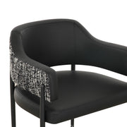 Sezanne - Vegan Leather 2-Tone Dining Chair - R&R Furniture Gallery (Fountain Valley, CA)