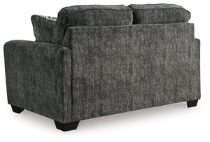 Lonoke - Loveseat - Gunmetal