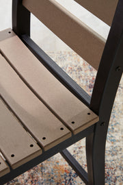 Shoreline Beach - Outdoor Counter Table And 2 Barstools (Set of 3) - Black / Beige - R&R Furniture Gallery (Fountain Valley, CA)