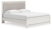 Zuraleus - Upholstered Panel Platform Bed With Roll Slats - R&R Furniture Gallery (Fountain Valley, CA)