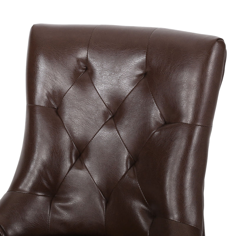 Cheney - Contemporary Dining Chair Tufted Upholstery (Set of 2) - R&R Furniture Gallery (Fountain Valley, CA)