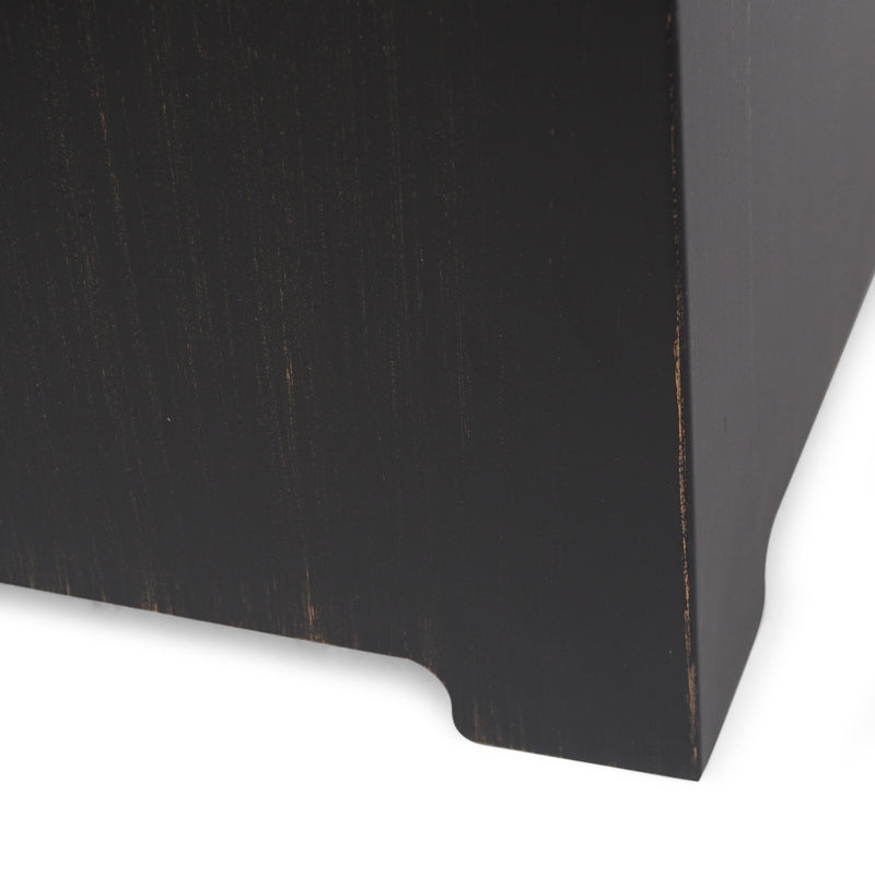 Modern Noble House tank holder side table with powder-coated frame, featuring a sleek storage table design and sturdy construction.