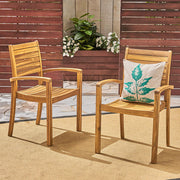 Outdoor Dining Chair, Stacking Design For Patio - R&R Furniture Gallery (Fountain Valley, CA)