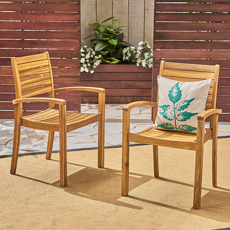 Outdoor Dining Chair, Stacking Design For Patio - R&R Furniture Gallery (Fountain Valley, CA)