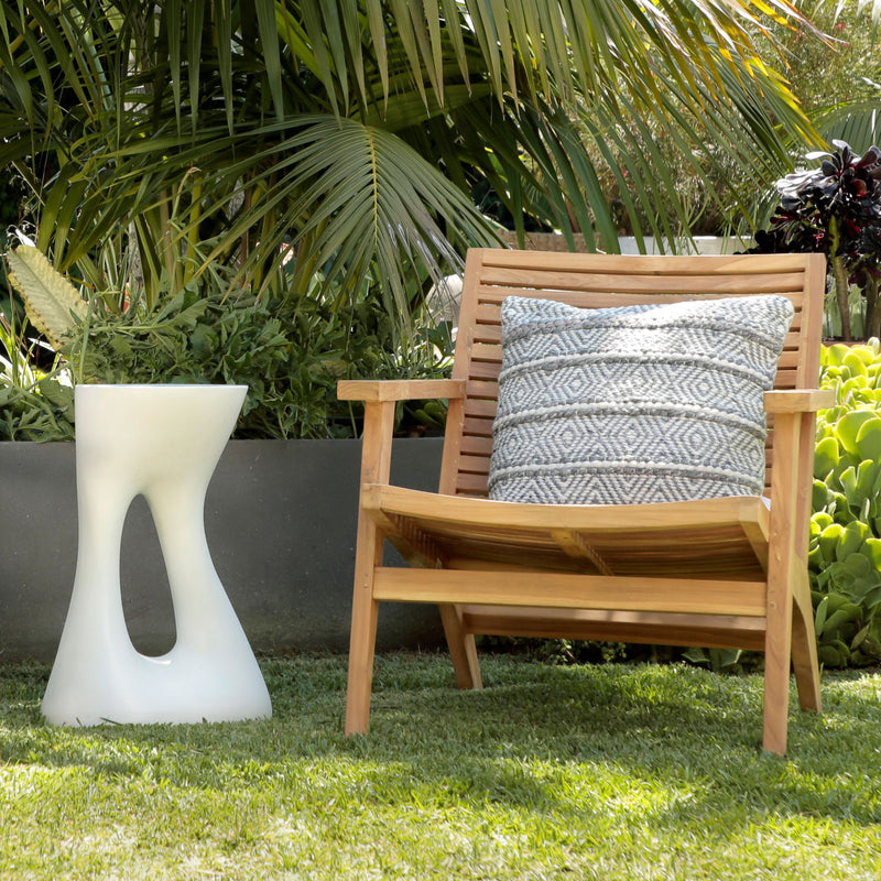 Carolina - Outdoor Side Table - White