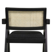 Milan - Modern Webbing Back Stool With Arms (Set of 3) - R&R Furniture Gallery (Fountain Valley, CA)