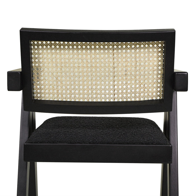 Milan - Modern Webbing Back Stool With Arms (Set of 3) - R&R Furniture Gallery (Fountain Valley, CA)