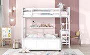 Full Over Full Bunk Bed With Desk - R&R Furniture Gallery (Fountain Valley, CA)