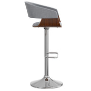 Lowell - Adjustable Swivel Bar Stool - Stone Gray - R&R Furniture Gallery (Fountain Valley, CA)
