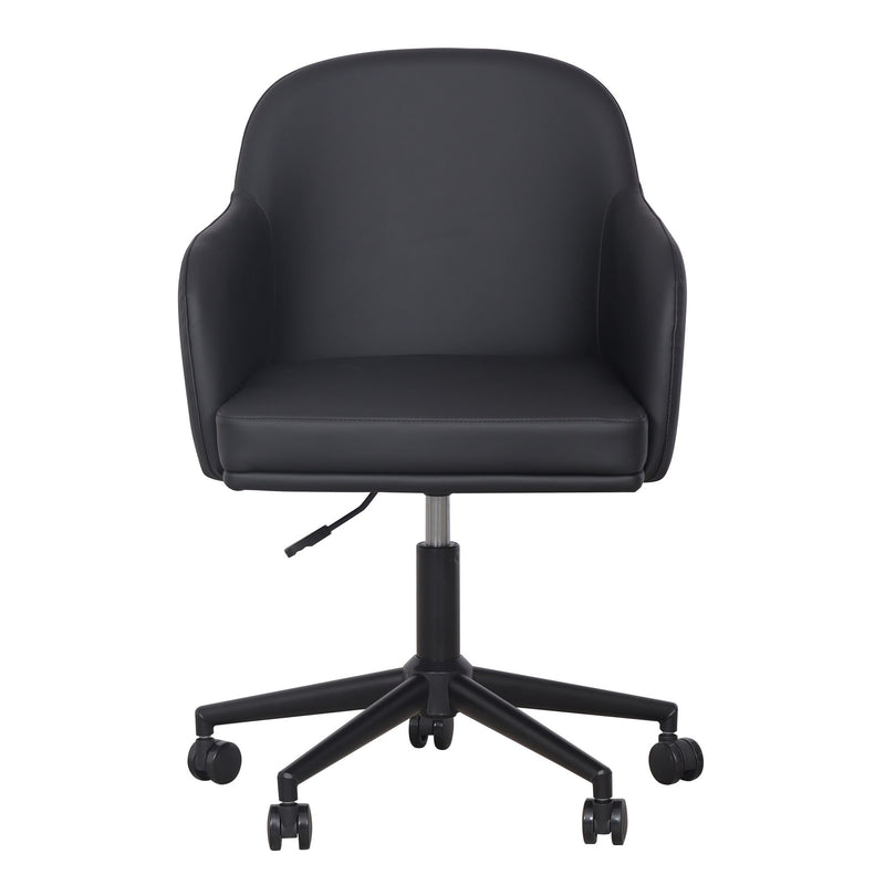 TOV Furniture Sydney desk chair with a modern design, upholstered seat, and sleek metal legs for a contemporary office look.