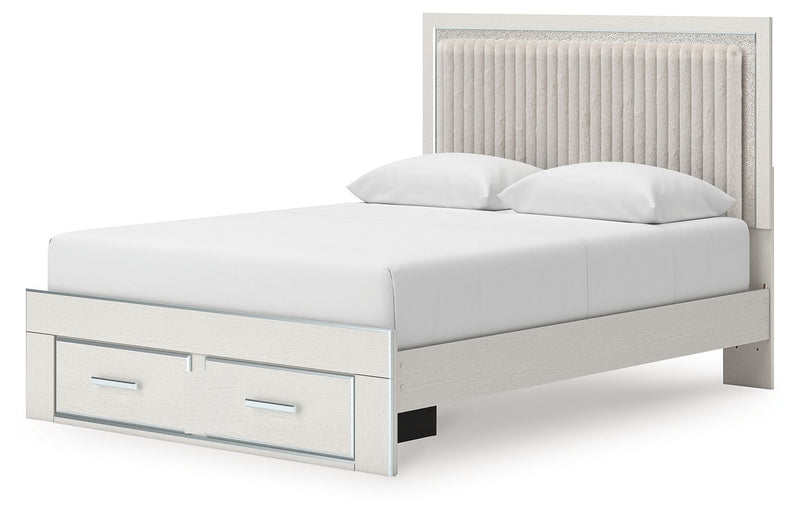 Zuraleus - Upholstered Panel Platform Storage Bed - R&R Furniture Gallery (Fountain Valley, CA)