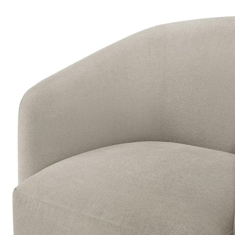 Ardena - Modern Swivel Barrel Chair - R&R Furniture Gallery (Fountain Valley, CA)