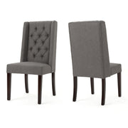 Sophisticated Tufted Dining Chair With High Back Design - R&R Furniture Gallery (Fountain Valley, CA)