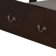 Elegant Glory Furniture trundle bed with classic design, featuring a wooden frame and a hidden pull-out bed for versatile sleeping space.