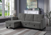 Nova - Reversible Sleeper Sectional Sofa With Storage Chaise - R&R Furniture Gallery (Fountain Valley, CA)