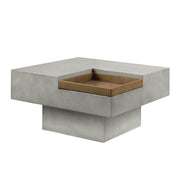 Kailano - Coffee Table - Weathered Gray - R&R Furniture Gallery (Fountain Valley, CA)