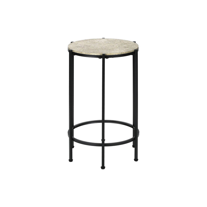 Round Accent Table For Living Room - Black - R&R Furniture Gallery (Fountain Valley, CA)
